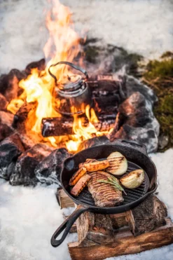 Petromax Grillpfanne Gusseisen Gp30 Mit Stiel -BBQ Zubehoer Verkaufsgeschäft petromax grillpfanne stiel lagerfeuer gp30 t