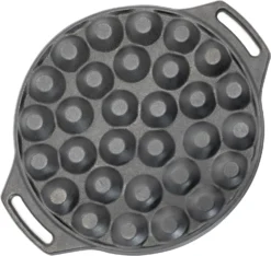 Petromax Poffertjespfanne 9 Petromax Poffertjespfanne -BBQ Zubehoer Verkaufsgeschäft petromax poffertjes pfanne unterseite poff30