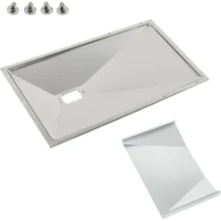 Rösle Ersatzteil: Fettableitblech G4 / G4-S Edelstahl Mit Hitzeabschirmblech