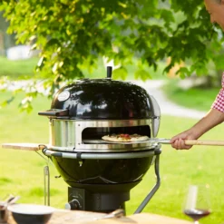 Rösle Gourmetring / Garraumerweiterung Für Kugelgrill No.1 F60 -BBQ Zubehoer Verkaufsgeschäft roesle gourmetring f60 anwendung pizza